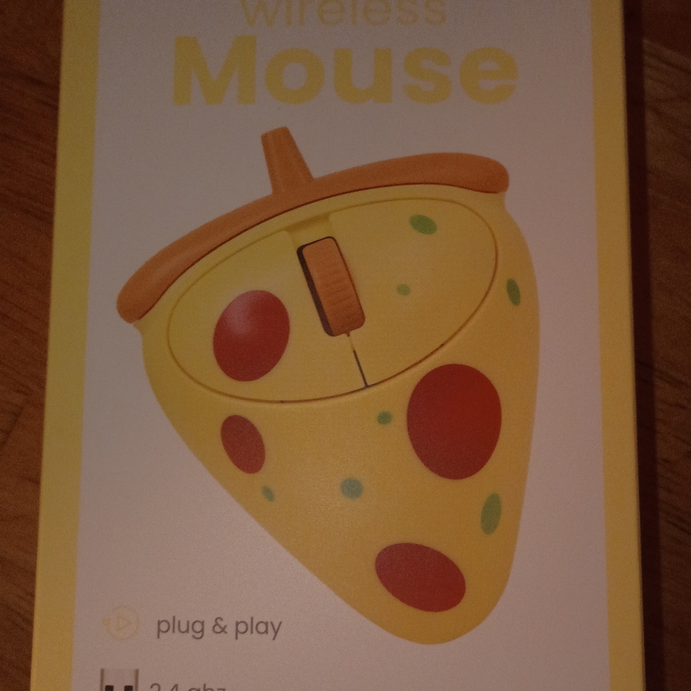 Pizza Slice Wireless Mouse